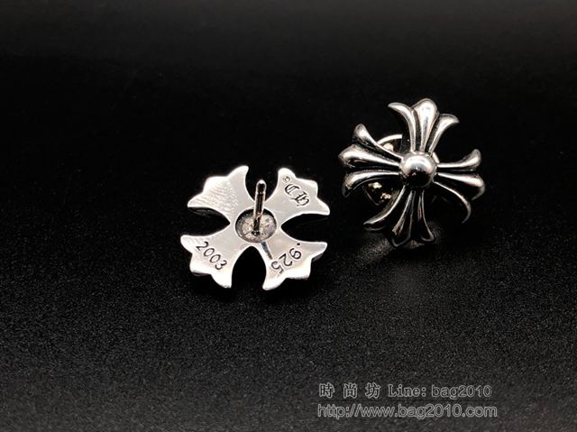 chrome hearts銀飾 克羅心大十字花胸針 胸花別針 克羅心925銀別針  gjc1898